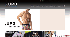 Desktop Screenshot of lupostore.com