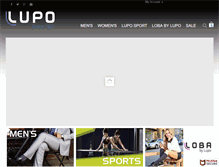 Tablet Screenshot of lupostore.com